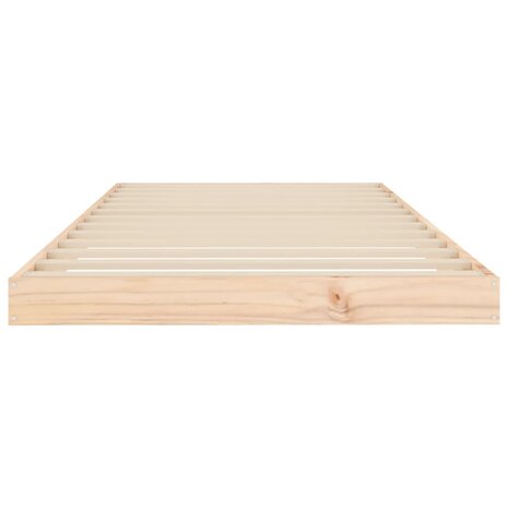 Bedframe massief grenenhout 90x200 cm 5