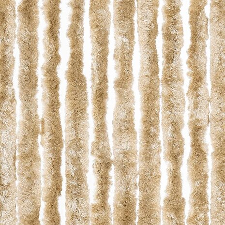 Vliegengordijn 56x200 cm chenille beige 6