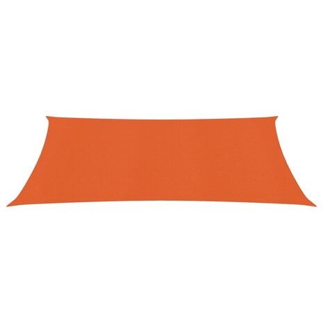 Zonnezeil 160 g/m² 2x3,5 m HDPE oranje 2