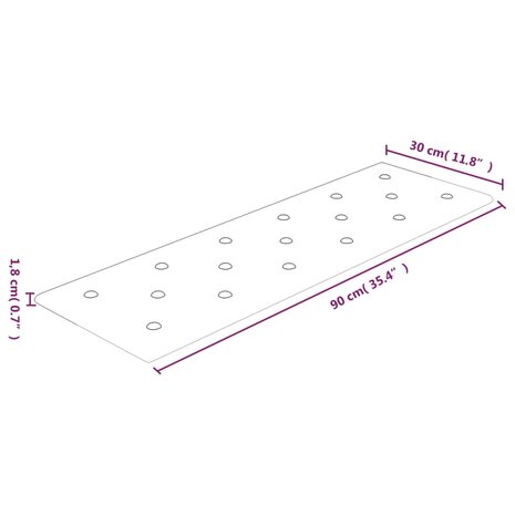 Wandpanelen 12 st 3,24 m² 90x30 cm kunstleer cappuccinokleurig 8