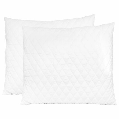Kussens 2 st 70x60x14 cm traagschuim 2