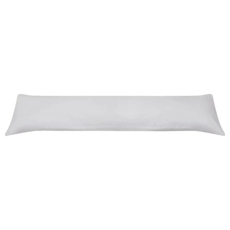 Zijslaapkussen 40x145 cm grijs 2