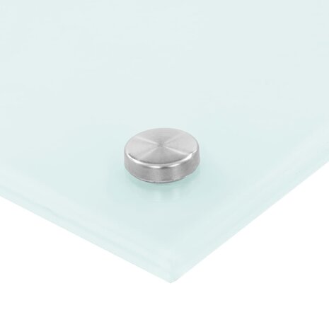 Spatscherm keuken 80x40 cm gehard glas wit 4