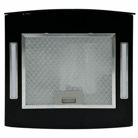 Afzuigkap voor kookeiland met aanraaksensor LCD gehard glas 4