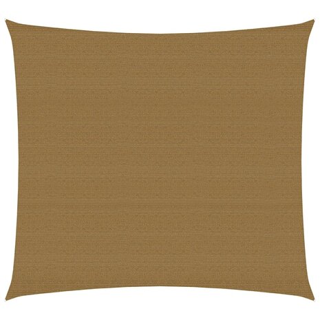 Zonnezeil 160 g/m² 2,5x3 m HDPE taupe 1