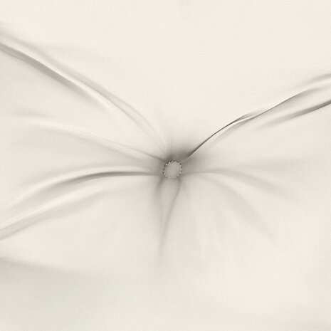 Tuinbankkussen 120x50x7 cm stof gem&ecirc;leerd cr&egrave;mekleurig 6