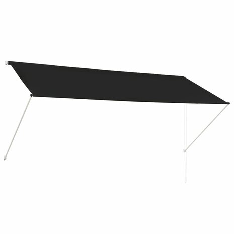 Luifel uittrekbaar 300x150 cm antraciet 2
