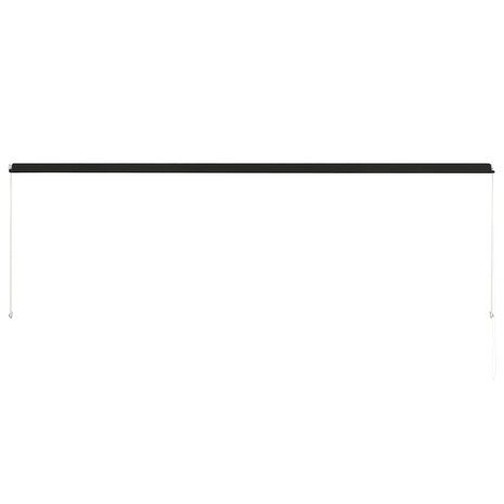 Luifel uittrekbaar 400x150 cm antraciet 5