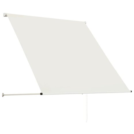 Luifel uittrekbaar 150x150 cm crème 4