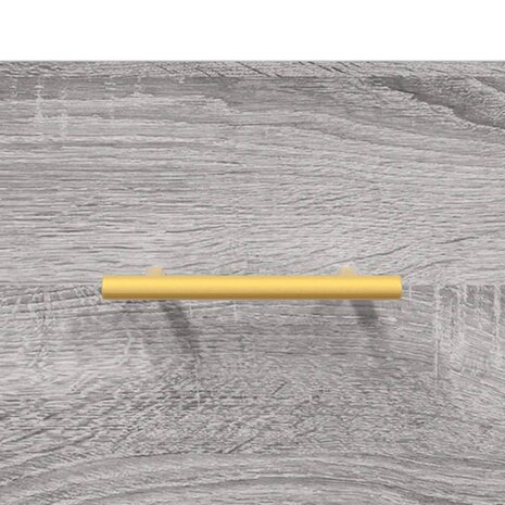 Schoenenkast 30x35x105 cm bewerkt hout grijs sonoma eikenkleur 9