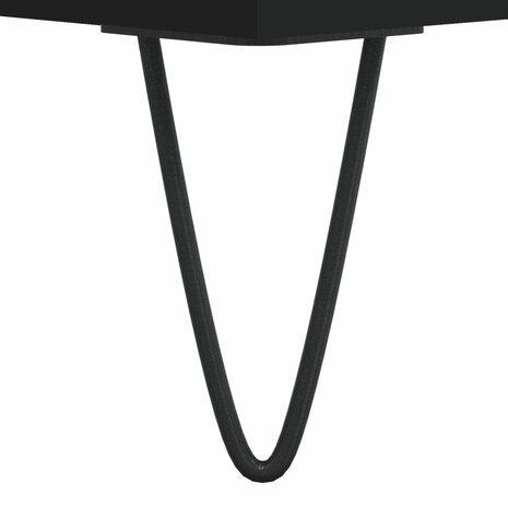 Schoenenkast 30x35x105 cm bewerkt hout zwart 10