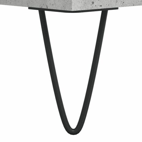 Schoenenkast 30x35x105 cm bewerkt hout betongrijs 10
