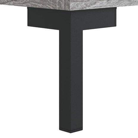 Schoenenkast 30x35x105 cm bewerkt hout grijs sonoma eikenkleur 10