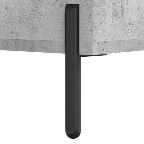 Schoenenkast 30x35x105 cm bewerkt hout betongrijs 10