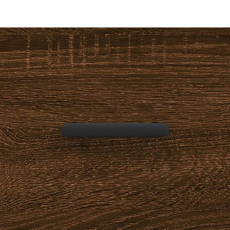 Schoenenkast 30x35x105 cm bewerkt hout bruin eikenkleur 9