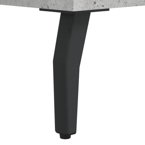 Schoenenkast 30x35x105 cm bewerkt hout betongrijs 10