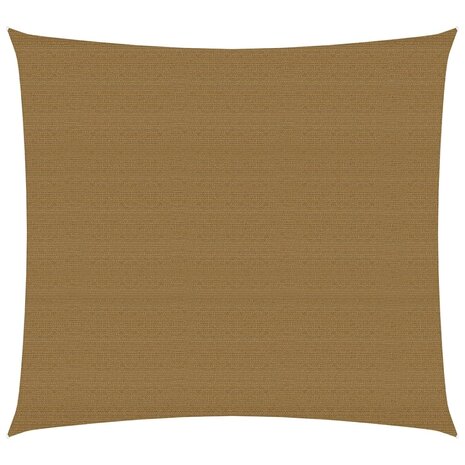 Zonnezeil 160 g/m² 2x2,5 m HDPE taupe 1