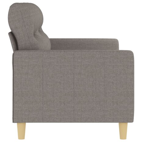 Tweezitsbank 140 cm stof taupe 4