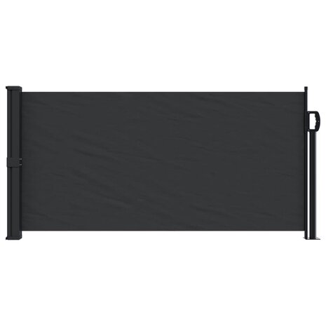 Windscherm uittrekbaar 100x300 cm zwart 3