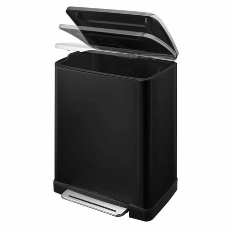 EKO Pedaalemmer E-Cube 50 L matzwart 4