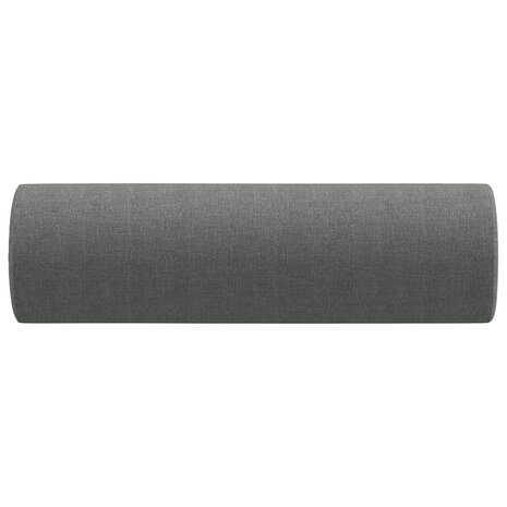 Sierkussens 2 st 15x50 cm stof donkergrijs 4