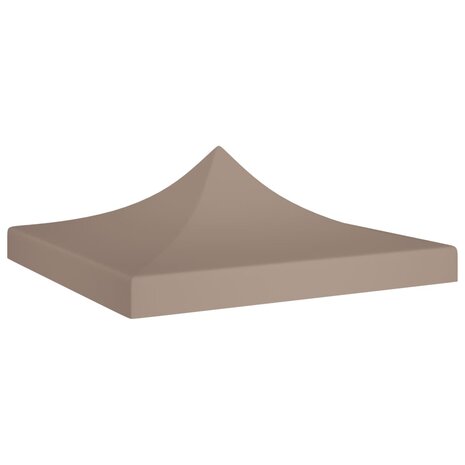 Partytentdak 270 g/m² 2x2 m taupe  1