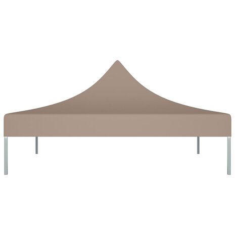 Partytentdak 270 g/m² 2x2 m taupe  3