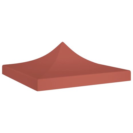 Partytentdak 270 g/m² 2x2 m terracotta  1