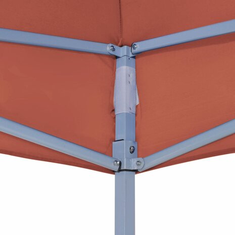 Partytentdak 270 g/m² 2x2 m terracotta  4