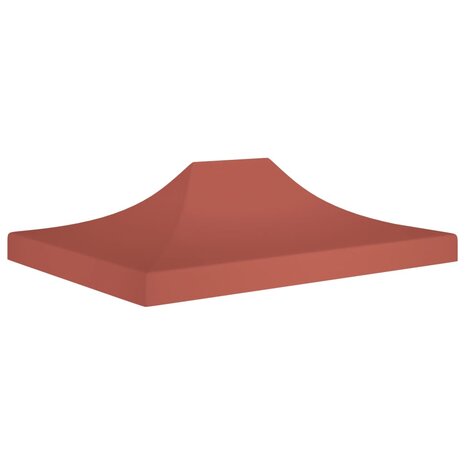 Partytentdak 270 g/m² 4x3 m terracotta 1