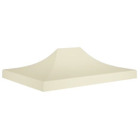 Partytentdak 270 g/m² 4,5x3 m crèmekleurig 1