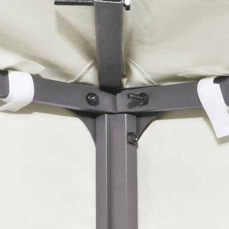 Vervangend tentdoek prieel 310 g/m² 3x4 m crèmewit 4