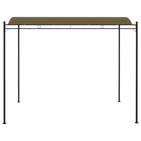Zonneluifel 180 g/m² 3x2,4 m taupe 2