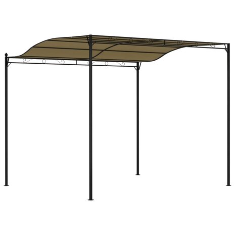Zonneluifel 180 g/m² 3x2,4 m taupe 4