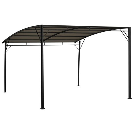 Zonneluifel 3x3x2,55 m taupe 4