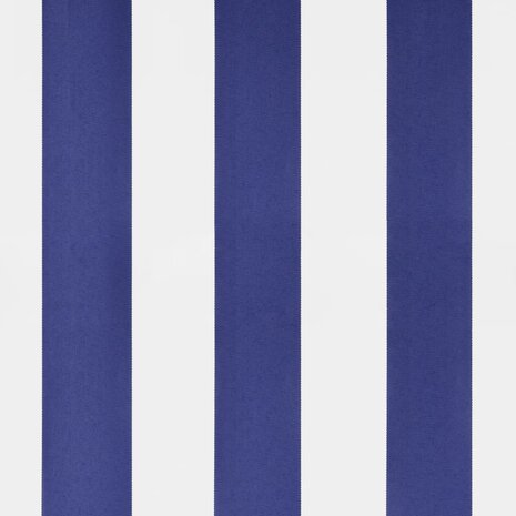 Luifel vrijstaand 300x300 cm stof en staal blauw en wit 10