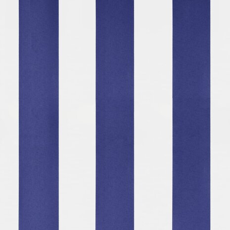 Luifel vrijstaand 500x300 cm stof en staal blauw en wit 10