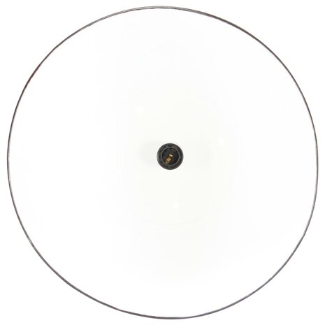Hanglamp industrieel rond 25 W E27 42 cm zwart 5