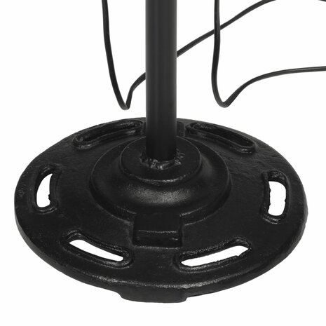 Vloerlamp 25 W E27 25x25x90/160 cm verweerd blauw 7