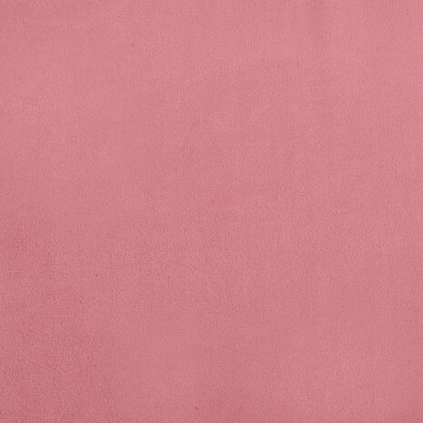 Voetenbank 78x56x32 cm fluweel roze 5