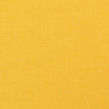 Voetenbank 60x60x36 cm stof mosterdgeel 5