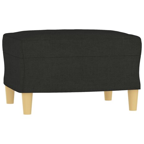Voetenbank 60x50x41 cm stof zwart 2