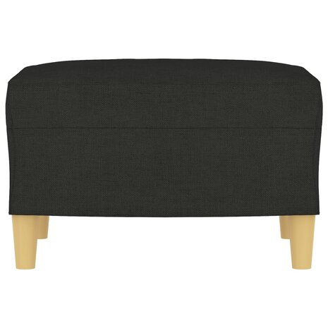 Voetenbank 60x50x41 cm stof zwart 3