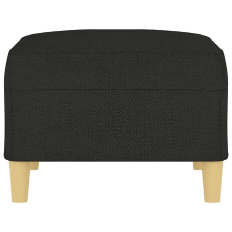 Voetenbank 70x55x41 cm stof zwart 4