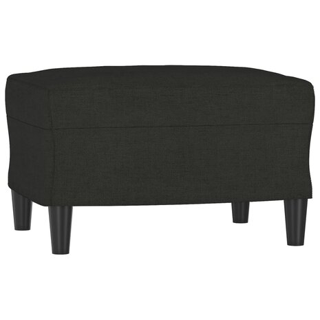 Voetenbank 60x50x41 cm stof zwart 2