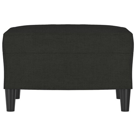 Voetenbank 60x50x41 cm stof zwart 3