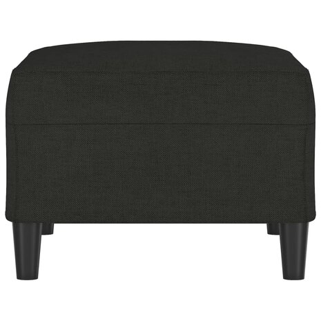 Voetenbank 70x55x41 cm stof zwart 4