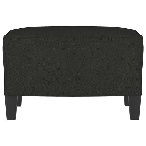 Voetenbank 60x50x41 cm stof zwart 3