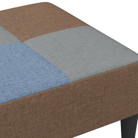 Voetenbank patchwork 77x55x31 cm stof 6