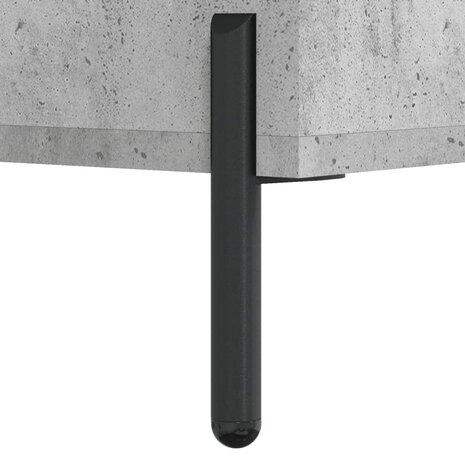 Schappenkast 69,5x32,5x90 cm bewerkt hout betongrijs 7